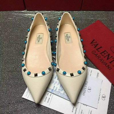 Valentino Shallow mouth flat shoes Women--009